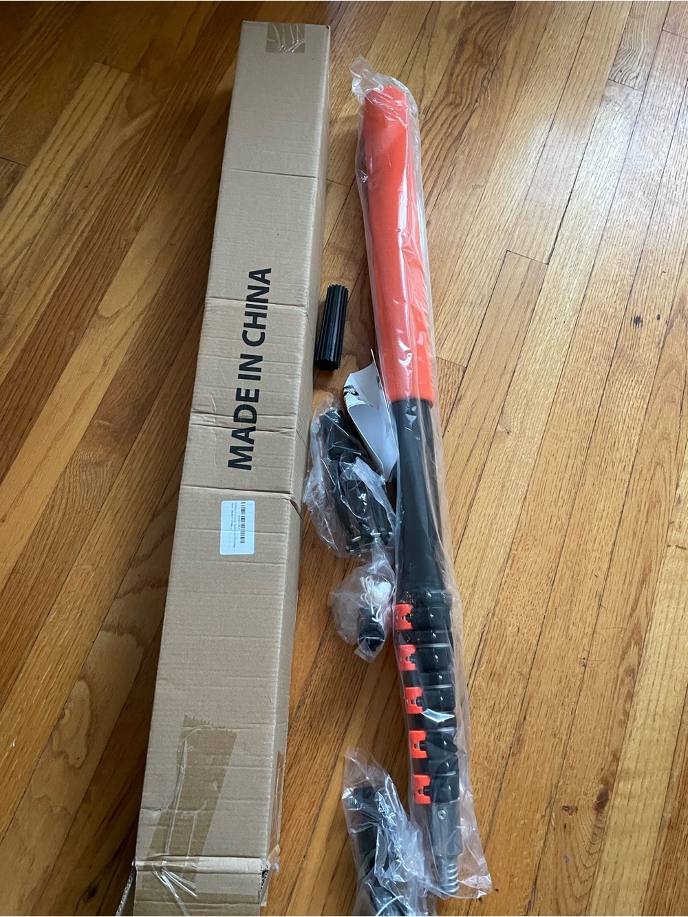 Orange and Black Foam Bat - Home Accents Brand